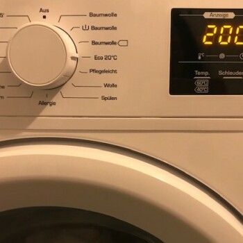 Waschen bei niedriger Temperatur